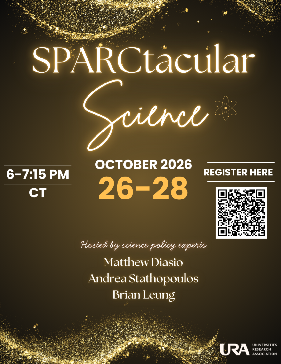 SPARC Milestone: Short talks. Cool science. For the public